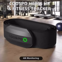 COOSPO H808S chest strap heart rate monitor for gym workouts and fitness tracking