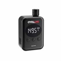 Cyclami H139 digital mini bike pump with LCD display and 150 PSI capacity