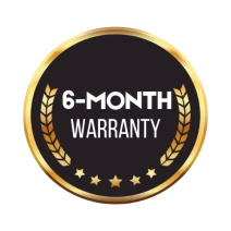 Cyclami 6-Month Warranty badge – trusted South Africa cycling accessories guarantee